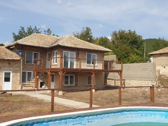 Bulgarian house for sale Renovated furnished Sadina