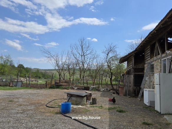 Small Bulgarian farm for sale in village Zavetno