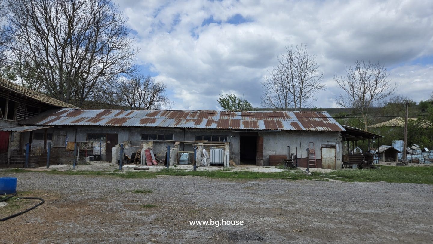 Small Bulgarian farm for sale in village Zavetno