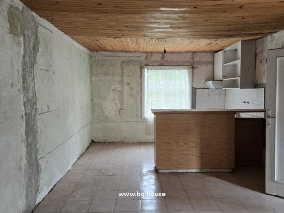 Bulgarian single storey house with a garden
