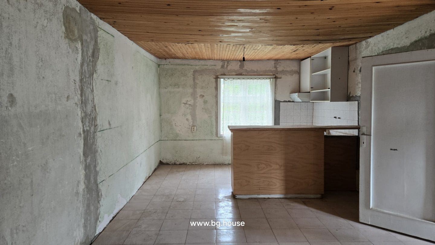 Bulgarian single storey house with a garden