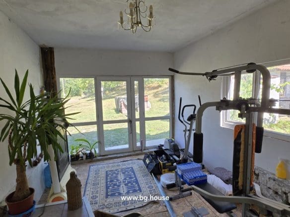 Bulgarian House for Sale in Village Zvezda – 1830m² Garden
